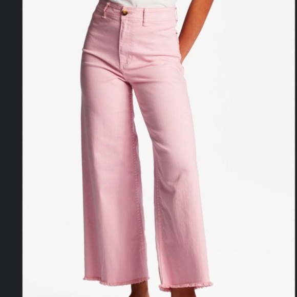 Billabong Denim - Billabong Pink Wide Leg Pants NWT
